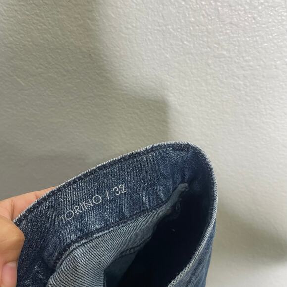 Fidelity Womens Jeans Size 32 Torino Dark Wash Skinny Leg Casual Everyday Wear - Picture 4 of 16